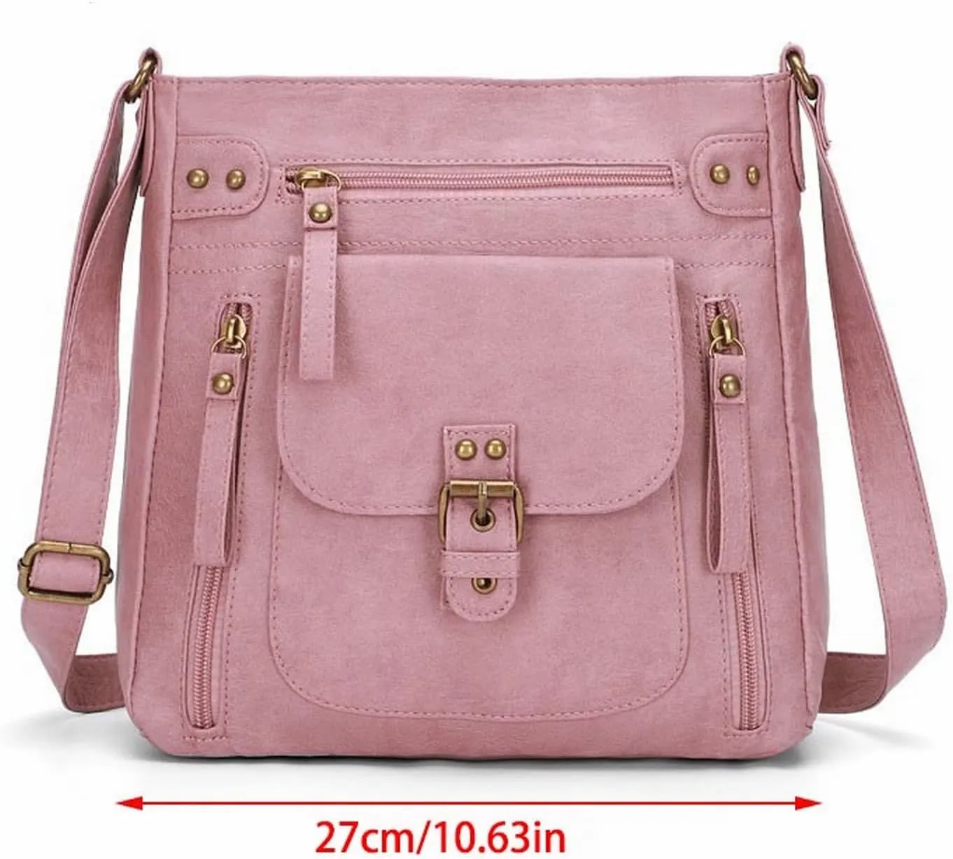 Women's Anti Theft Shoulder Bags Cute Hobo Tote Handbags Mini Clutch Purses with Zipper Closure Messenger Bag(C)