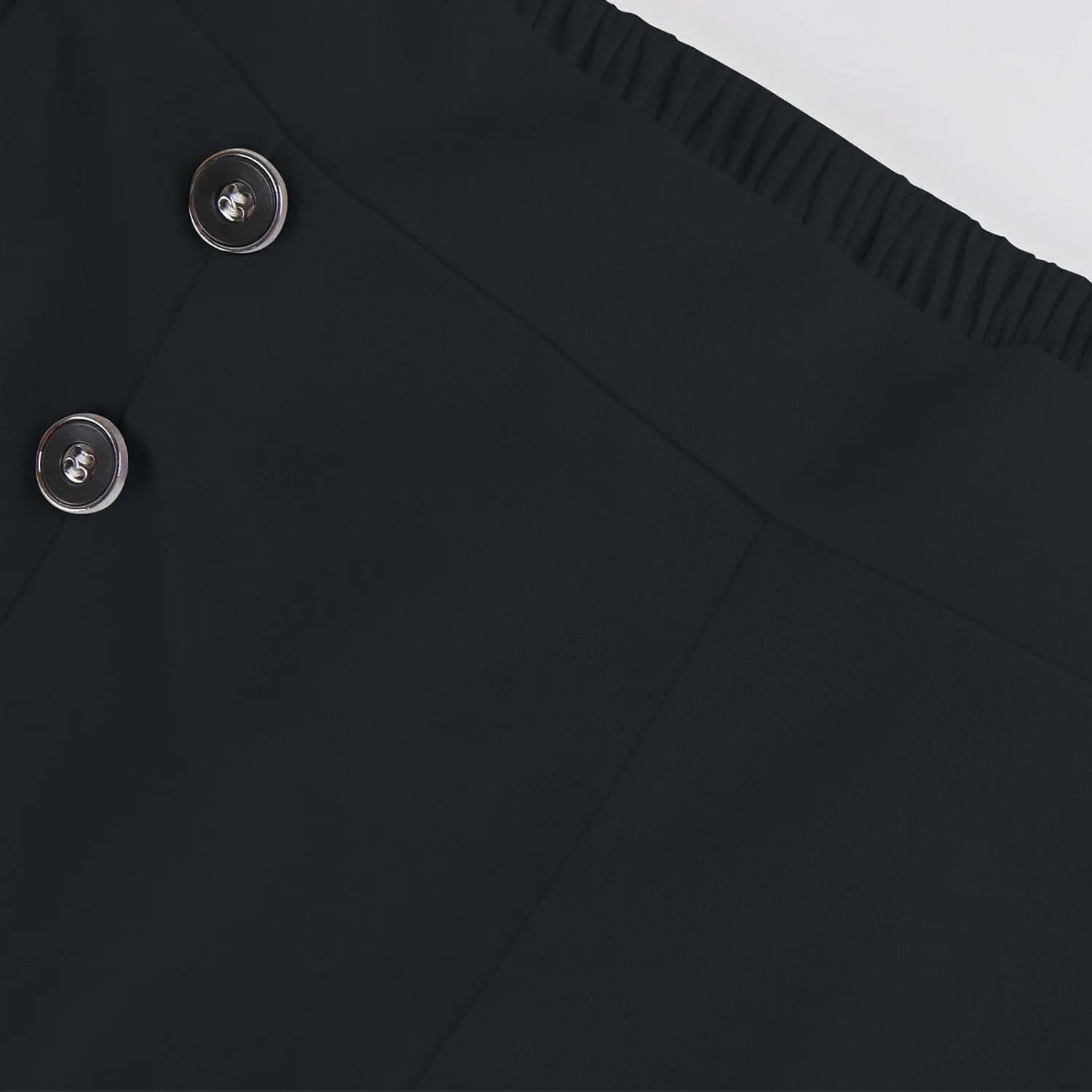 Womens Wide Leg Pants High Waisted Slacks Teacher Dress Pants Business Casual Office Work Pants Trousers with Pocket